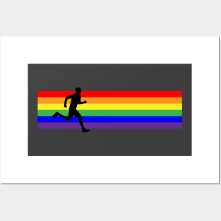 Rainbow Runner Posters and Art